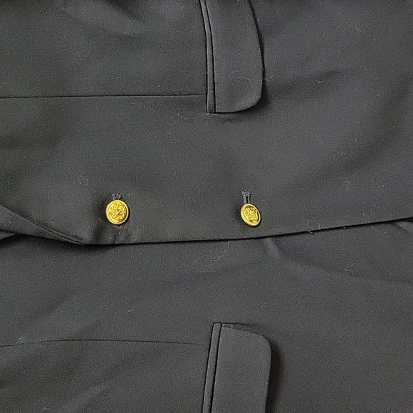 Nautica Boy's Dark Navy Blazer with Gold Buttons Sz 16 Regular - Picture 5 of 6